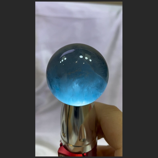 冰冰蓝萤石球来咯哦💕