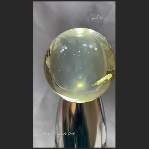 招米米透体黄水晶🌸