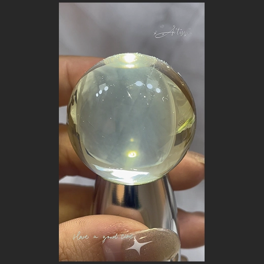 招米米透体黄水晶🌸