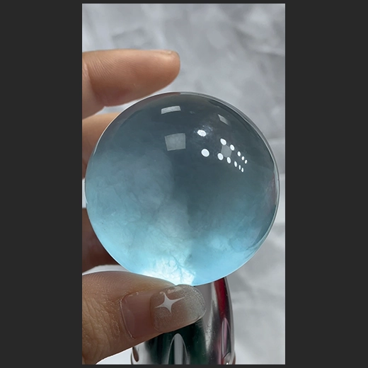 冰冰蓝萤石 冰润透蓝🔗