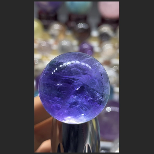 带有星光的深海蓝色球🌊